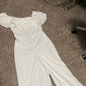 fashion nova white romper